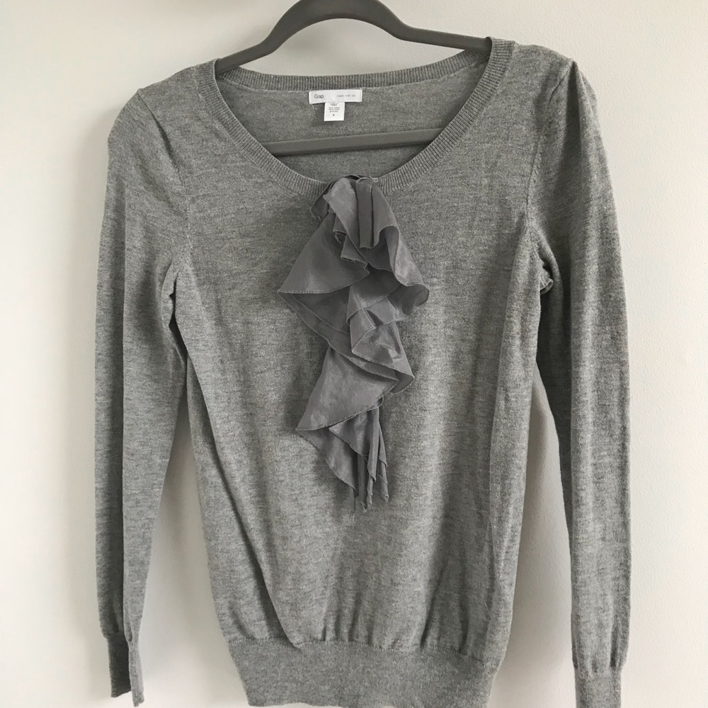 Gray top by GAP